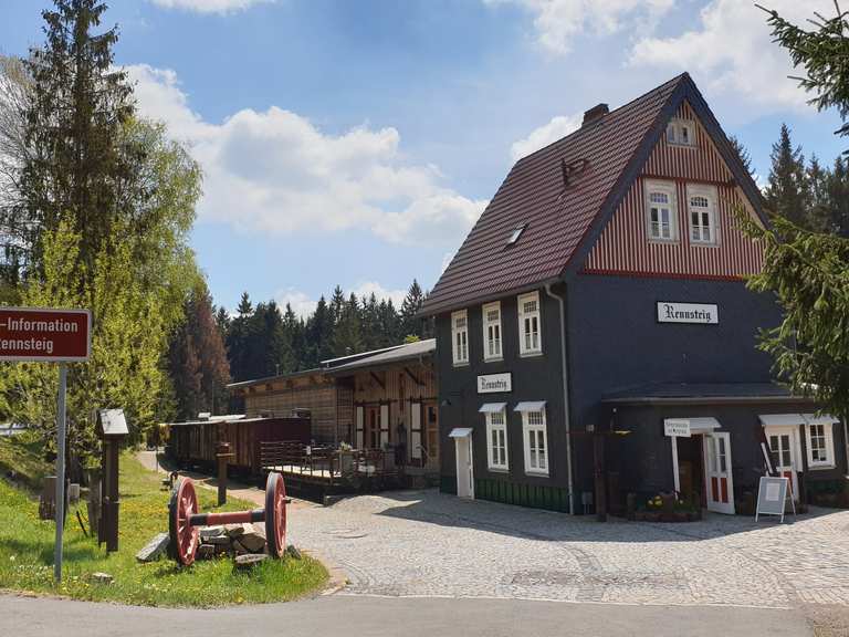Bahnhof Rennsteig: Mountainbike-Touren und -Trails | komoot