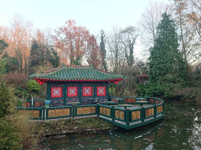 Asiatischer Garten in Münzesheim Routes for Walking and Hiking Komoot