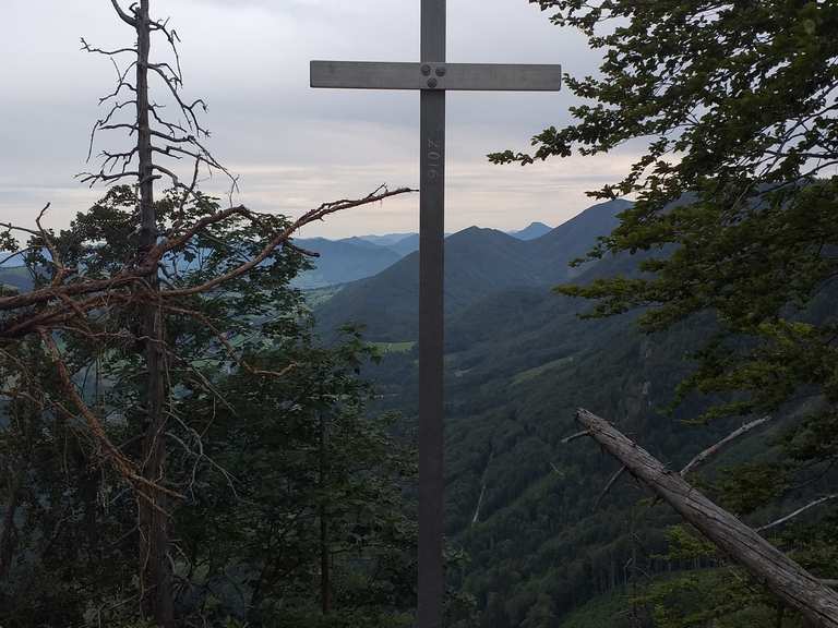 Hutkogel 1054m Wanderungen und Rundwege komoot