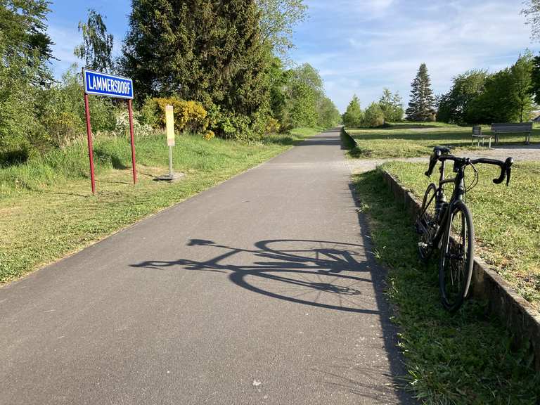 mit dem fahrrad nach aachen