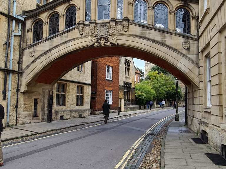 Hertford Bridge (Bridge of Sighs) Cycle Routes and Map Komoot