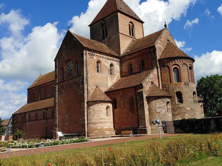 Schwarzach, Münster Rheinmünster, Rastatt Radtouren