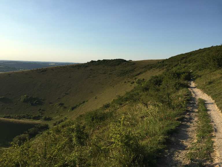 Queen Elizabeth Country Park & Butser Hill loop from Chalton — South