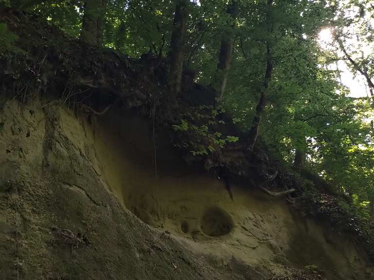 Sandsteinhöhle Wanderungen und Rundwege komoot