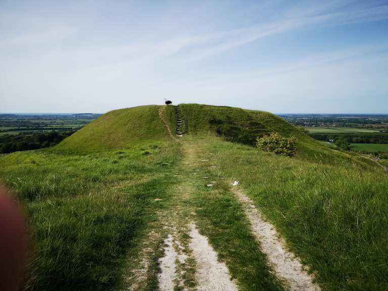 Dragon Hill, near White Horse Hill Routes for Walking and Hiking | Komoot