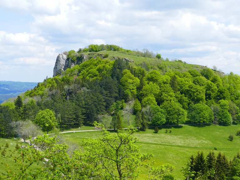 Blick auf den Lochenstein Wanderungen und Rundwege komoot