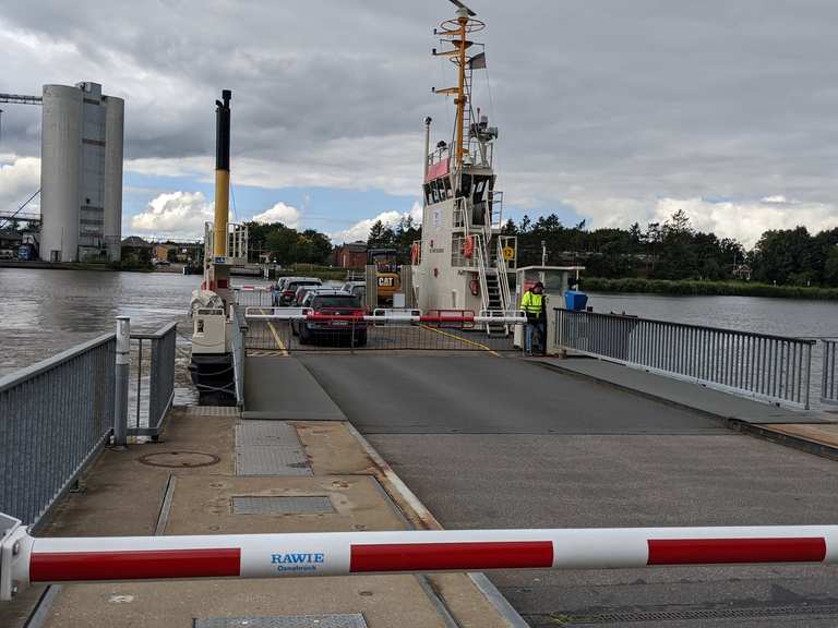 Nord-Ostsee-Kanal-Fähre Hochdonn - Hochdonn, Dithmarschen ...