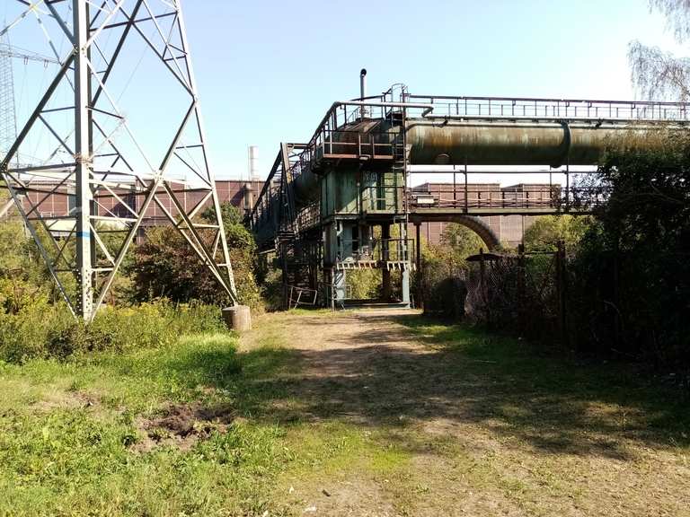 Super Ausgebaute Radweg Schöne Strecke an der Saar Runde