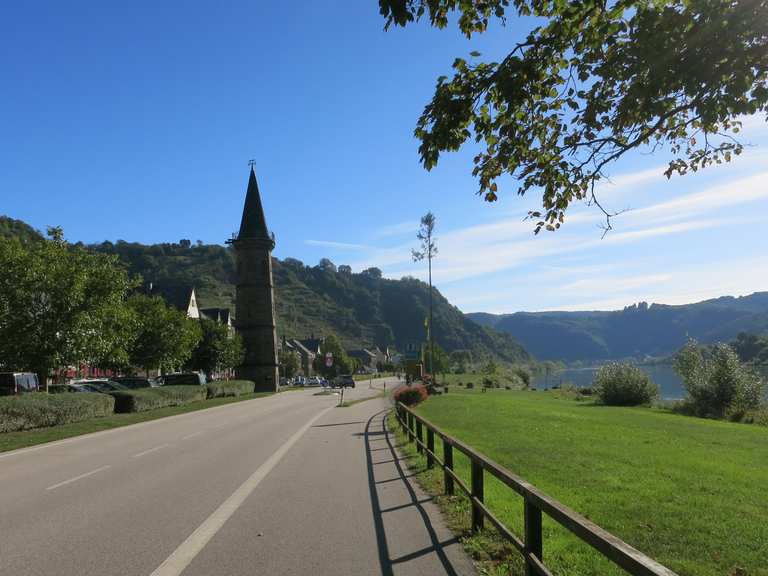 Moselradweg von Cochem nach Koblenz Hatzenport, Mayen