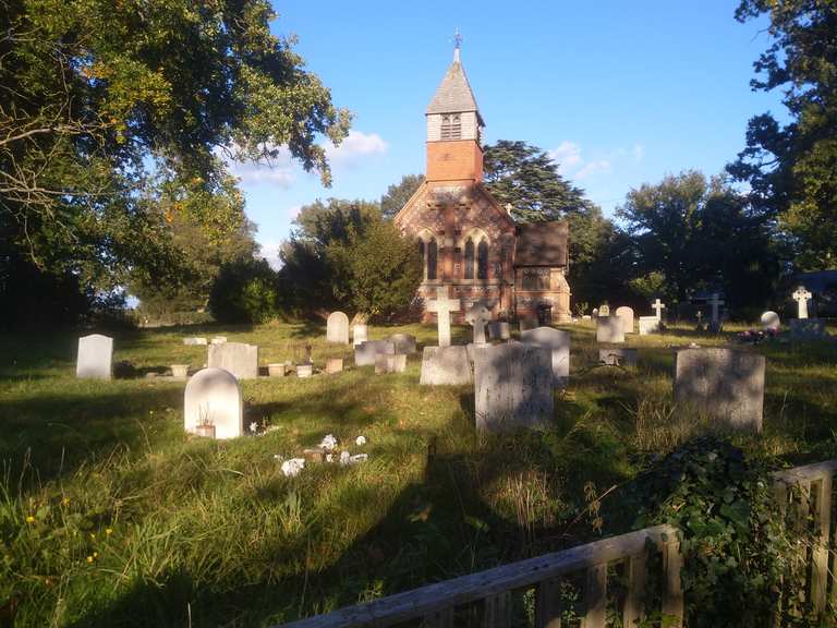 St Mary's Church, Beech Hill - Cycle Routes and Map | Komoot