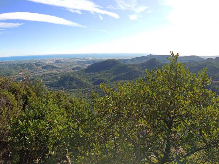 Parc Natural de la Serra Calderona El Garbí desde Náquera mountain