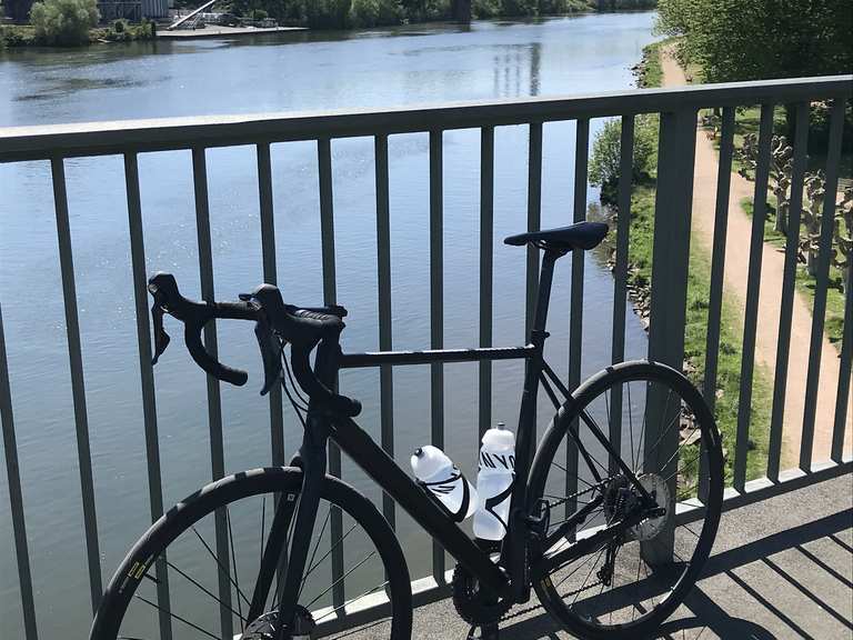 Fußgänger Mainbrücke (alte) - Obernburg/Elsenfeld 🚴‍♂️ Road Cycle ...