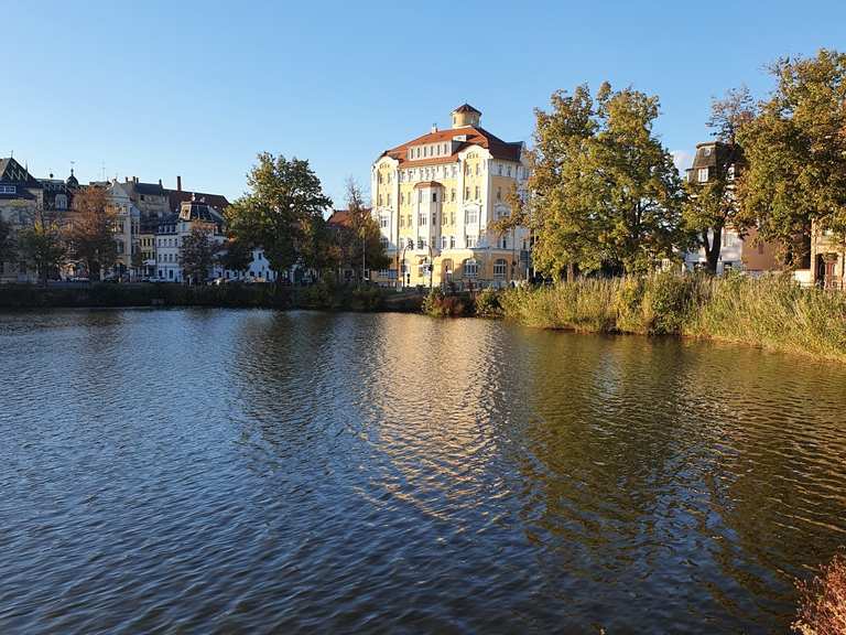 Teichpromenade Blaue Flut Wanderungen und Rundwege komoot