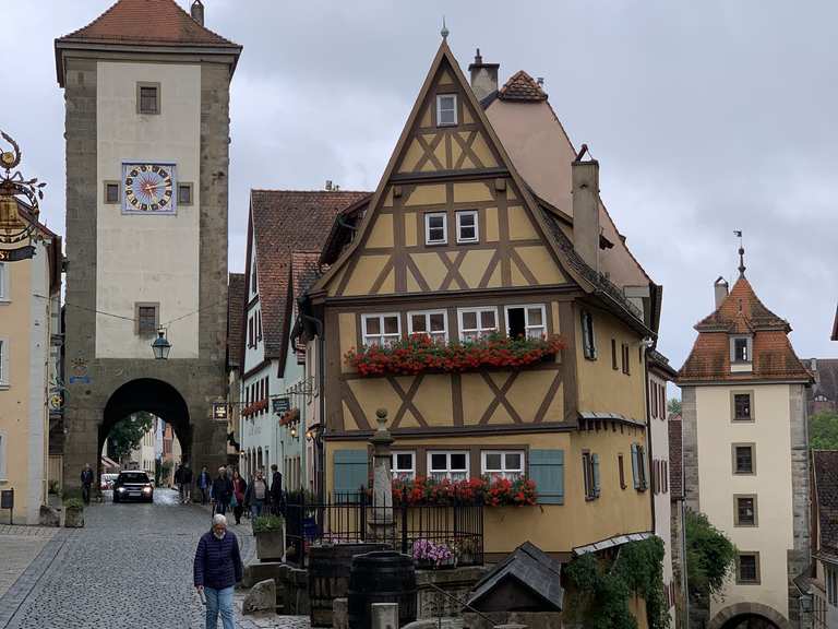 fahrrad hotel rothenburg ob der tauber