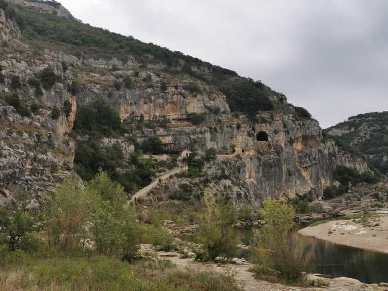 Les du Gardon La Baume SaintVérédème boucle au départ de
