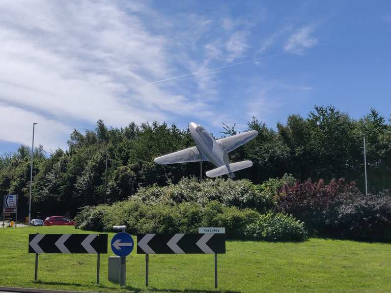 Swans at Stanford Reservoir - Frank Whittle Roundabout ...