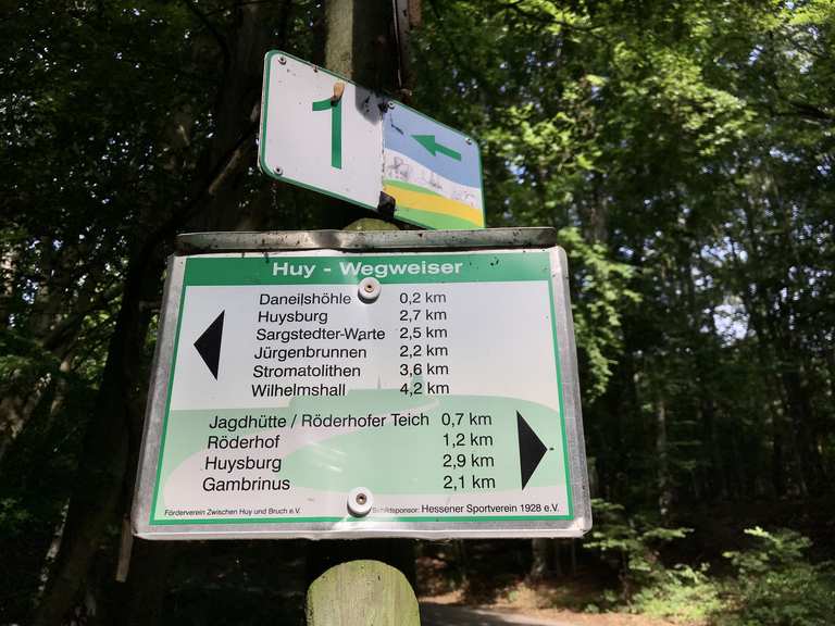 Wanderkarte Huy Wanderungen und Rundwege komoot
