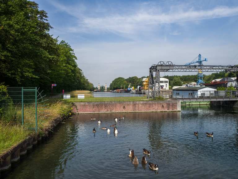 fahrrad weg von altenessen nach gelsenkirchen marina