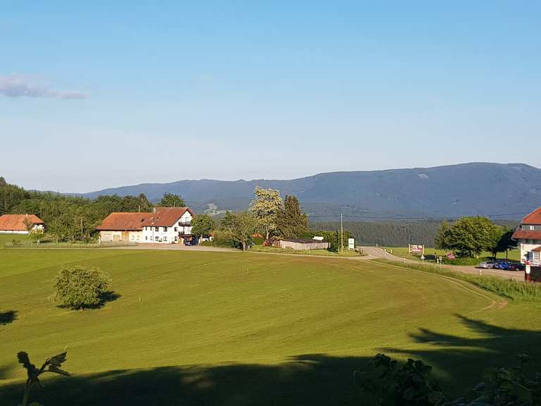 Geisbergblick Schwedenkreuz Runde von Schweighausen Wanderung Komoot
