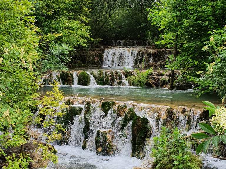 Sinterterrassen Wanderungen und Rundwege komoot