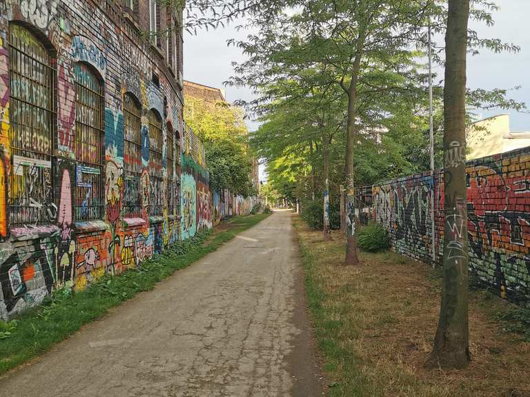 Radweg Plagwitz Alter Güterbahnhof Plagwitz Runde von