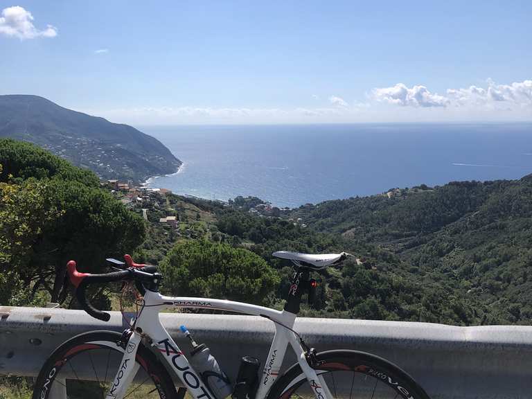 da sestri a moneglia in bicicletta