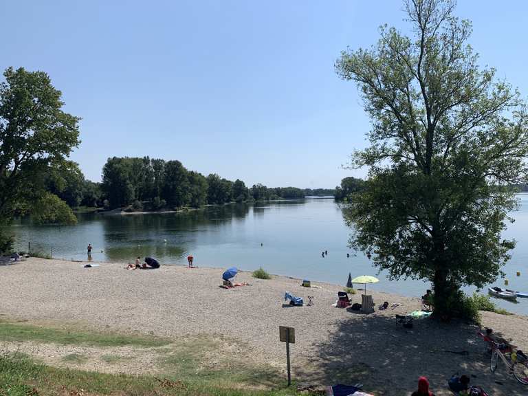 Parc de MiribelJonage  Sentiers et pistes de VTT  Komoot