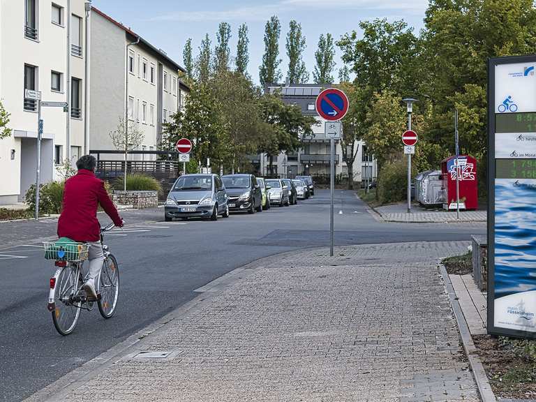 Fahrradbarometer in der BöllenseeSiedlung Rüsselsheim
