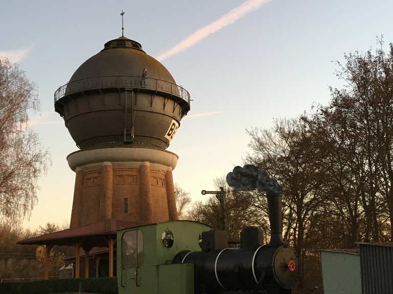 Eisenbahnmuseum Wasserturm Bebra: MTB-routes en trails | Komoot