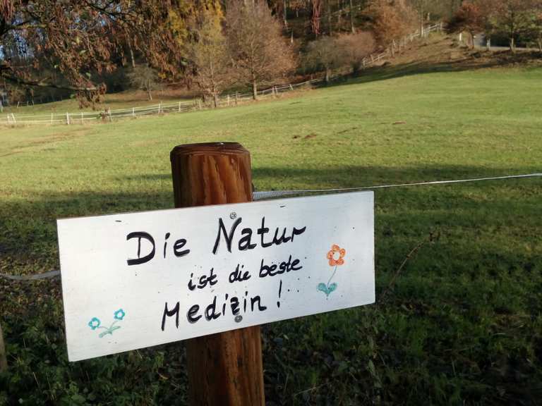 SchöneSprücheWeg Mörlenbach, Bergstraße Wanderweg Komoot