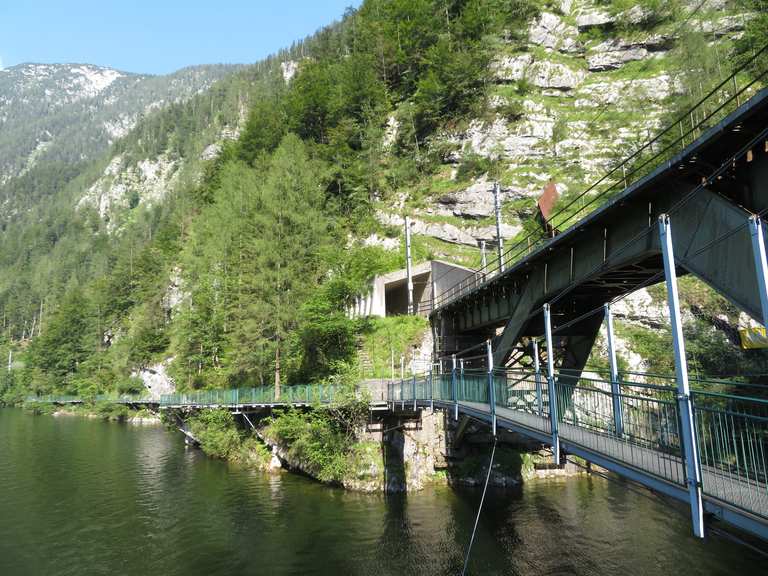 Hängebrücke Hallstatt, Gmunden RadtourenTipps & Fotos