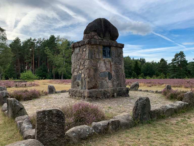 Hermann Löns Denkmal Wanderungen und Rundwege komoot