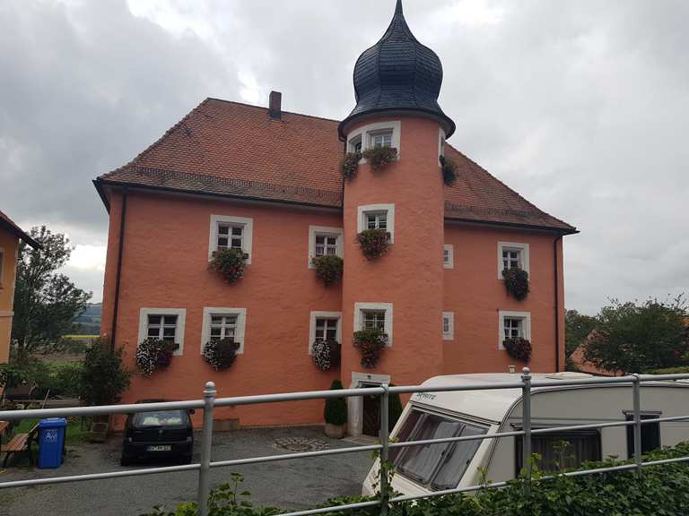 Das Leisauer Schloß, gut Bürgerlich 🙂 Rennradfahren und Rennradtouren