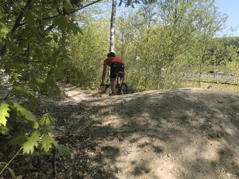 mountainbike stvo set VELMIA Speichenreflektoren I StVZO zugelassen I 360° Sichtbarkeit - einfache Montage - Speichenreflektoren Fahrrad Eskute M200 27.5