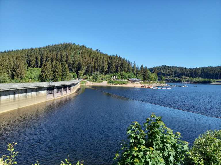 Schluchsee Staumauer Schluchsee, Hochschwarzwald
