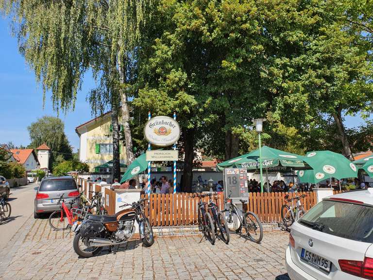 Erding Mitten in Erding Runde von Erding Fahrradtour