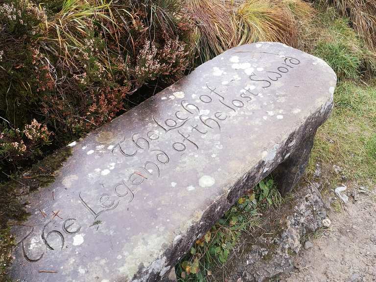 The Lochan of the Lost Sword Routes for Walking and Hiking Komoot