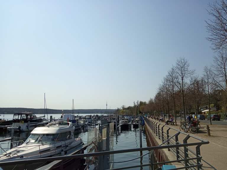 Schöner Blick Hafen Kladow Berlin, Deutschland