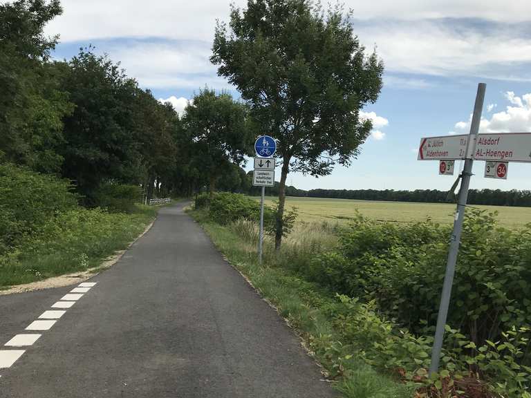 aachen köln entfernung fahrrad