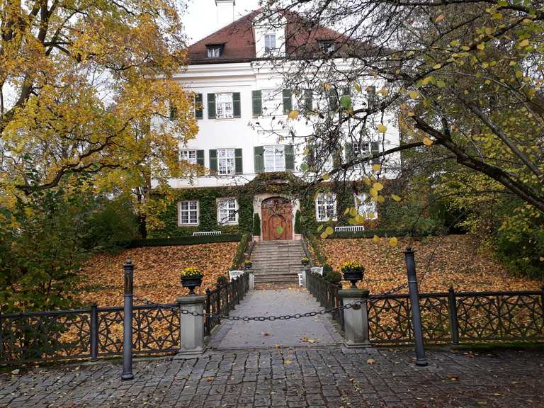 Schloss Affing (privat): Wanderungen und Rundwege | komoot