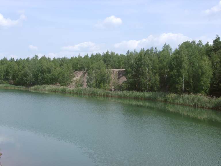 Badestelle Erikasee Radtouren und Radwege komoot