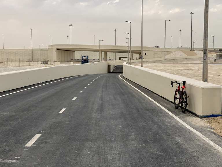 Olympic Cycling Track From Doha To Al Bayt Stadium And Back Qatar Road Bike Segment Komoot