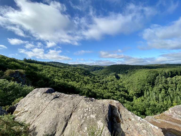 La Roche d’Oëtre Itinerario ad anello da SaintPhilbertsurOrne escursione komoot