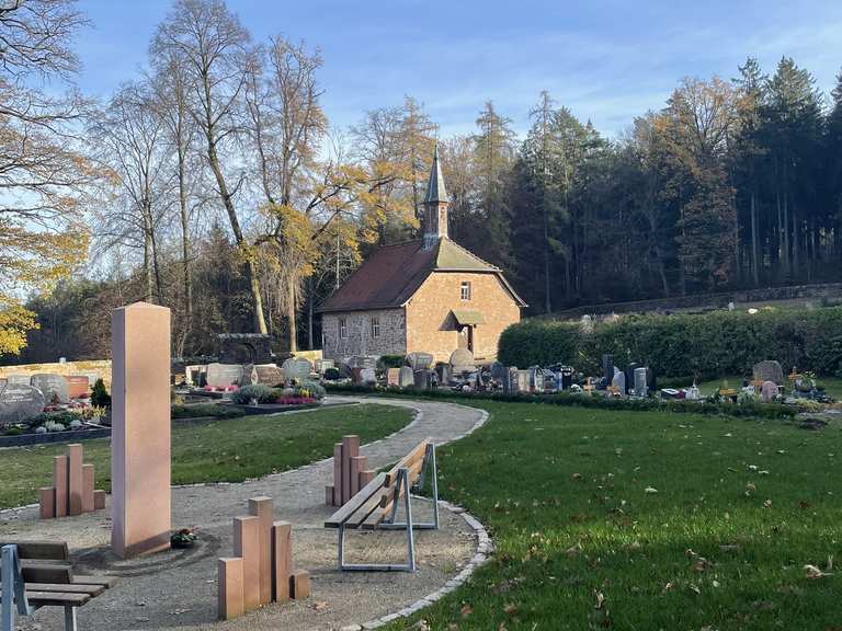 PESTFRIEDHOF VON 1619 Wanderungen und Rundwege komoot