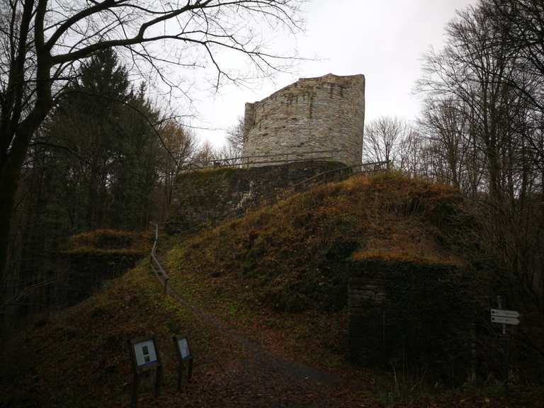 🏛️ Burgruine Nordeck Wanderungen und Rundwege komoot