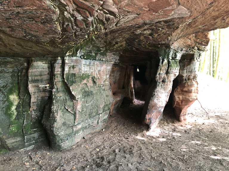 Hohle Felsen Dahn Sudwestpfalz Wanderweg Komoot