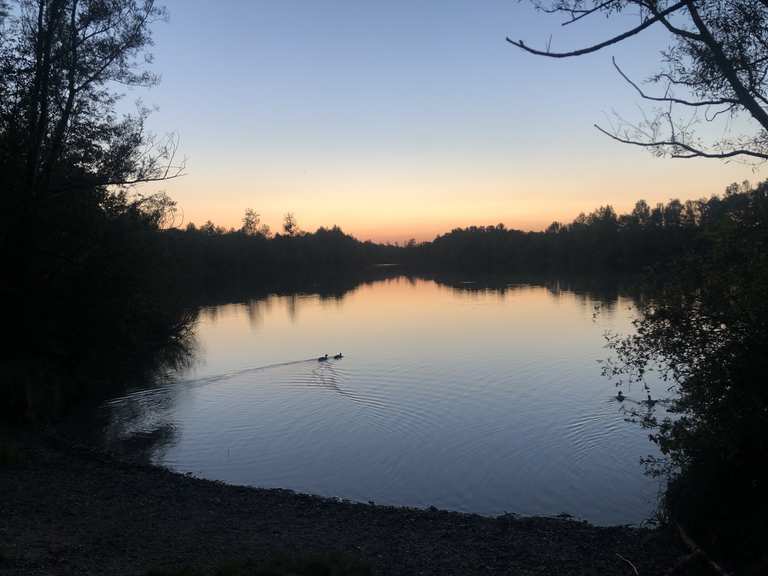 Landschaftssee Allacher Lohe Wanderungen und Rundwege