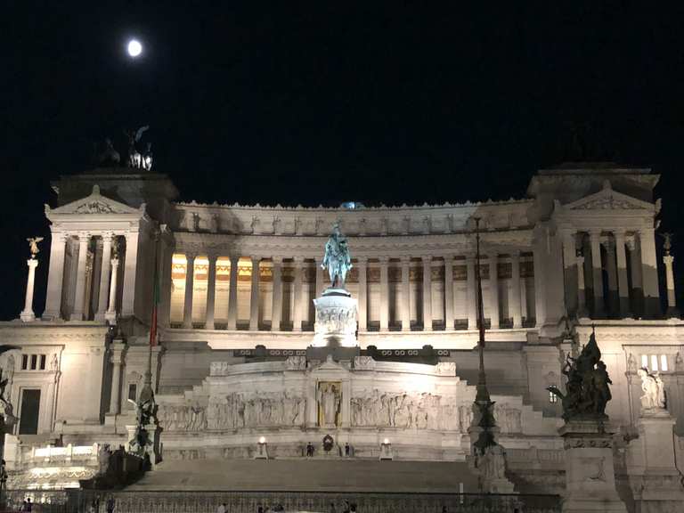 Naples, Monument to Vittorio Emanuele II, Bovio square - Roma