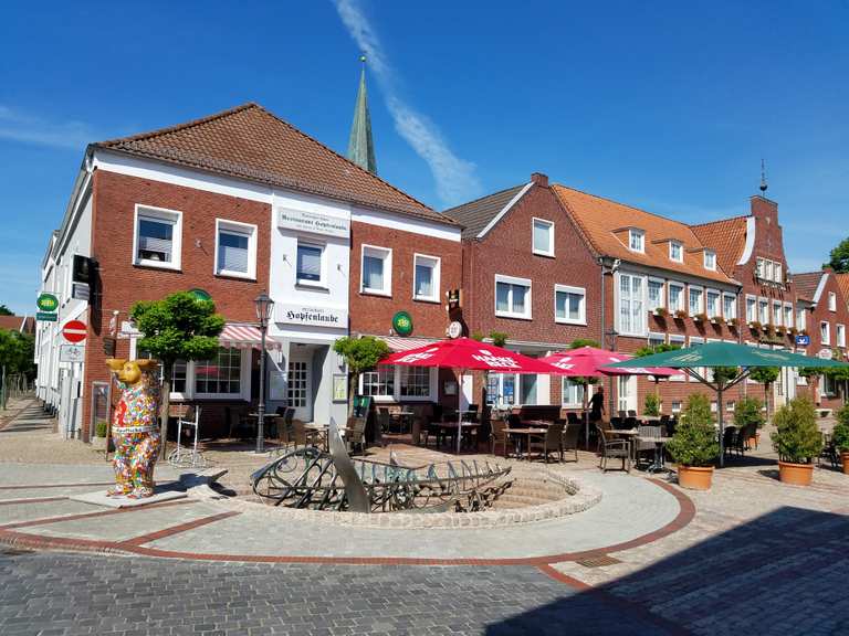 Marktplatz Esens: Wanderungen und Rundwege | komoot