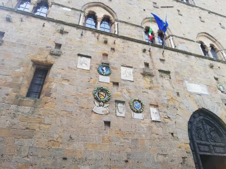 da san giminiano a volterra in bicicletta